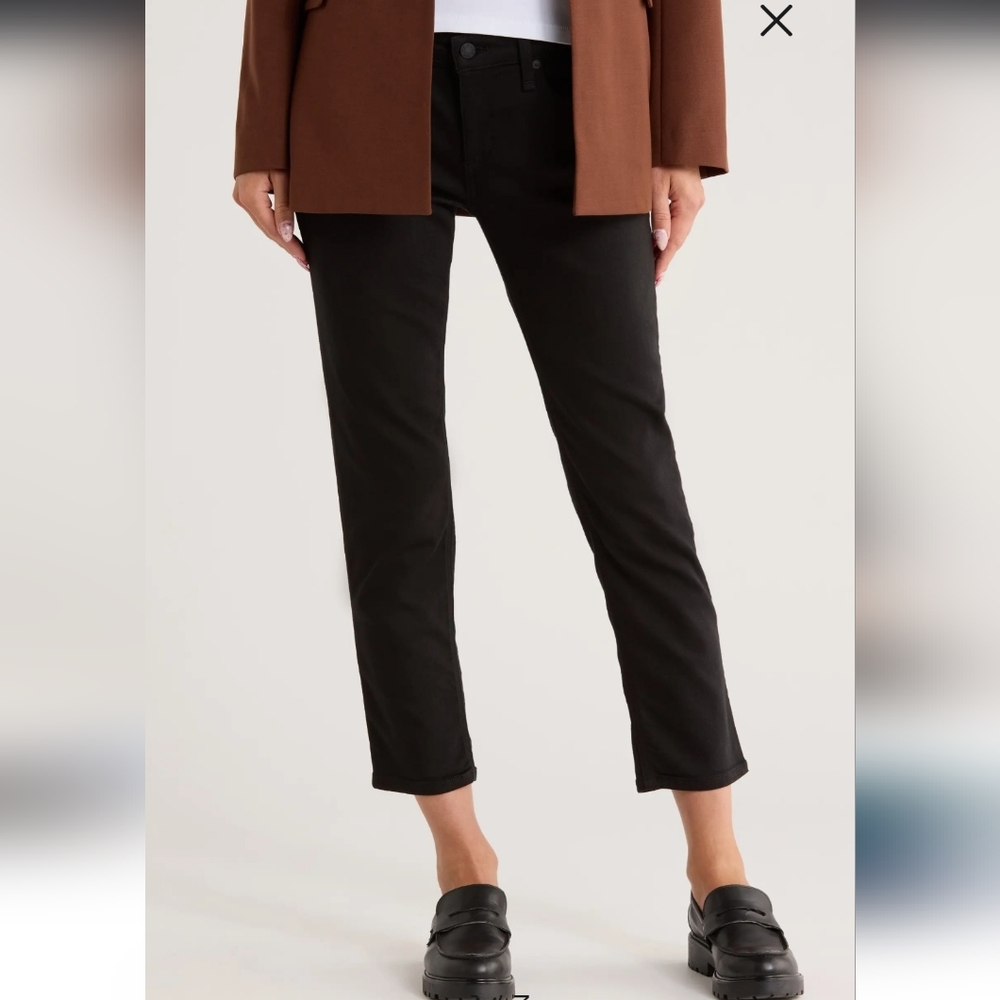 Rag & Bone Black Jeans Dylan Low Rise Slim Boyfriend 31 New
